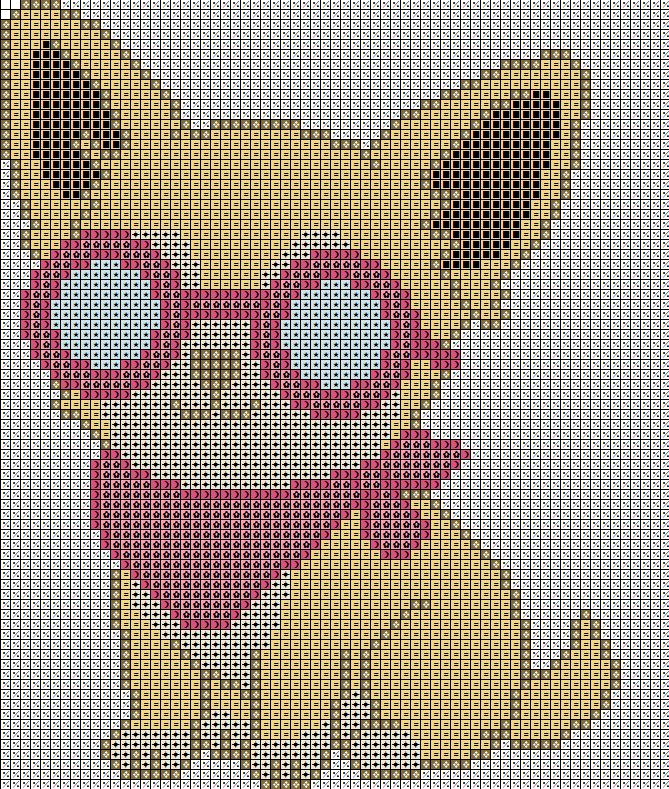 Cool Chihuahua (FD+AB) 17x20cm 🔘🔲