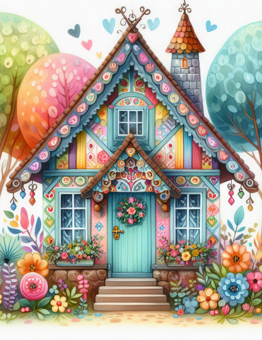 Sugarplum Cottage (FD+AB Drills)
