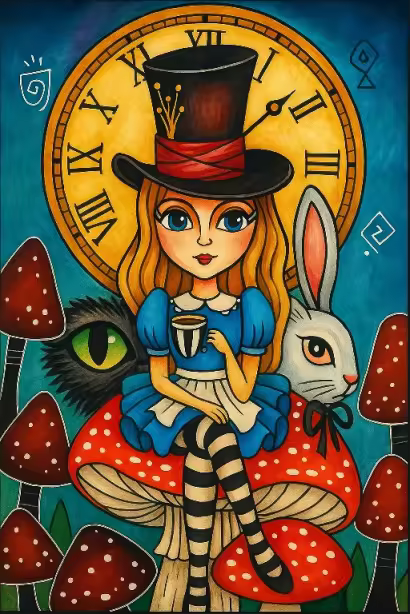 Tea Time in Wonderland (FD+AB Drills)