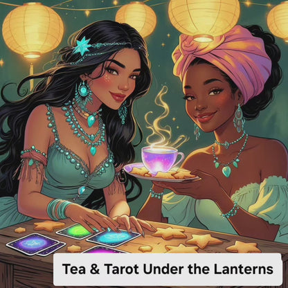 Tea & Tarot Under the Lanterns (FD+Crystal Drills)