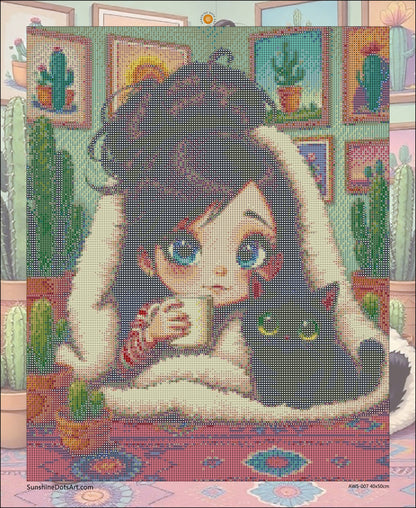 Cocoa & Cactus Snuggles (3FD+2Metallic Drills)