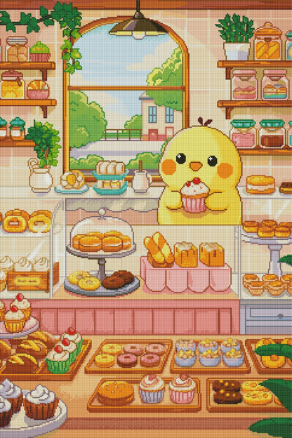 Sweet Bakery Chick (FD + AB) 60x90cm 🔘🔲