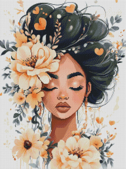 Golden Bloom (FD) 45x60cm 🔘🔲
