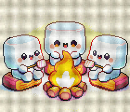 Toasty Marshmallow (FD) 35x30cm 🔘🔲