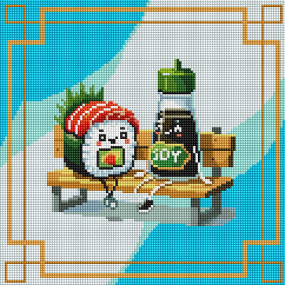 Soy Mate for Life (FD+Crystal) 30x30cm 🔘🔲
