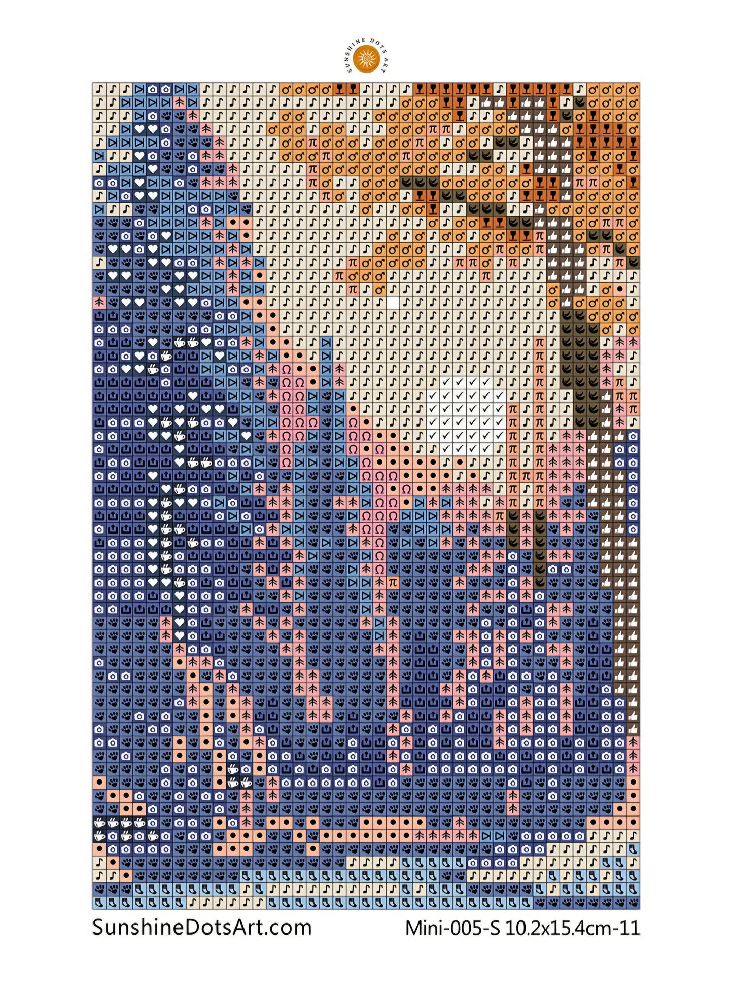 MINI - Months of the Year (AB) 10.2 × 15.4 cm - Square Drills