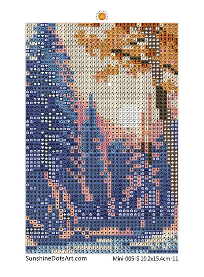 MINI - Months of the Year (AB) 10.2 × 15.4 cm - Square Drills