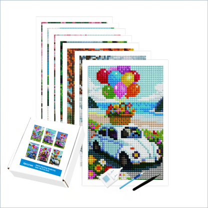 MINI - Dream Travel (AB+FD) 10.5x15.2cm - Square Drills