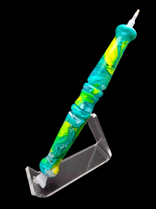 Tropical Wave Resin Pen