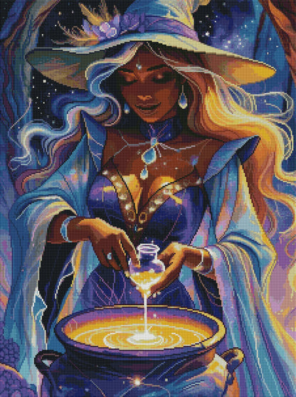 Starlight Sorceress | Diamond Painting