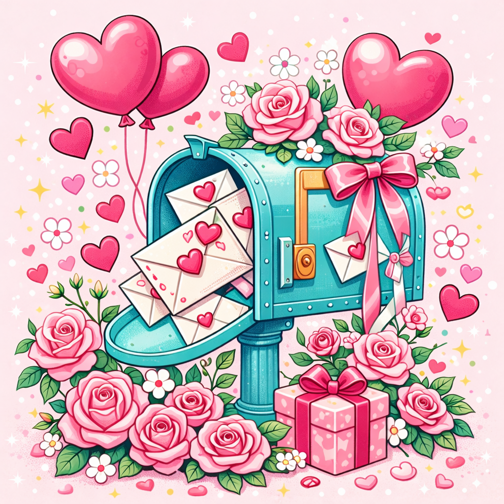 Love Letter Mailbox (FD + AB) 50x50cm 🔘🔲