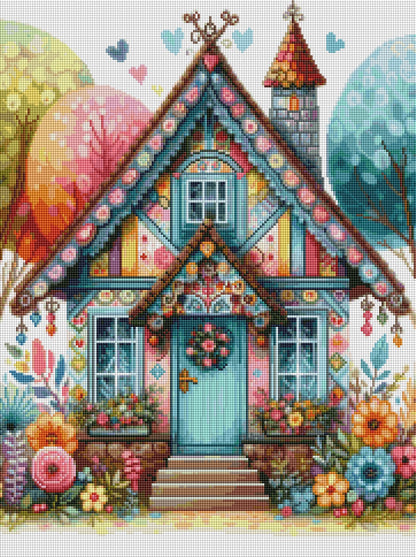 Sugarplum Cottage (FD+NG) 50x65cm 🔘🔲