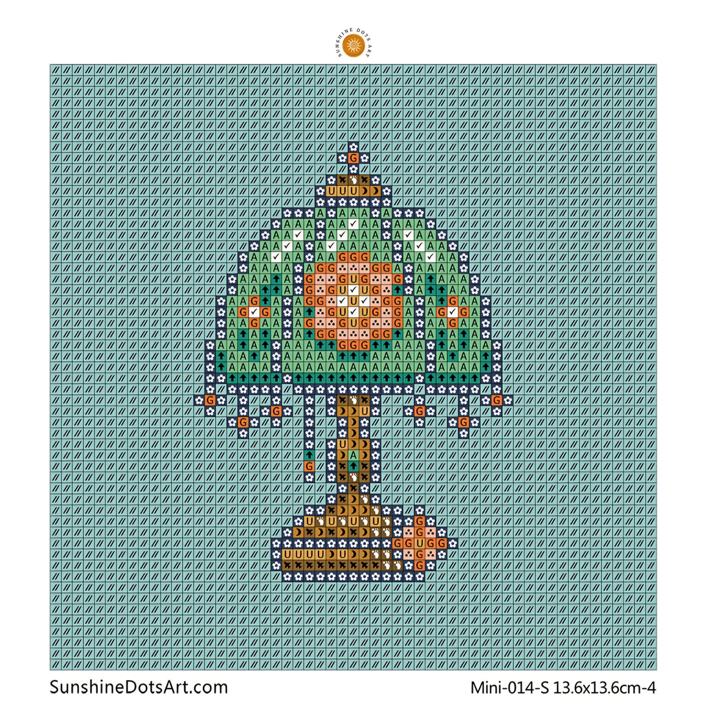 MINI - Retro Decor (AB+FD) 13.6x13.6cm - Square Drills