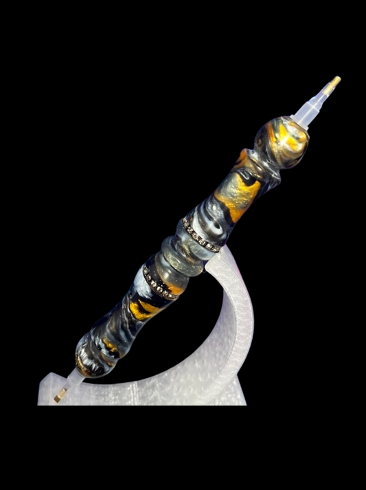 Obsidian Flame Resin Pen