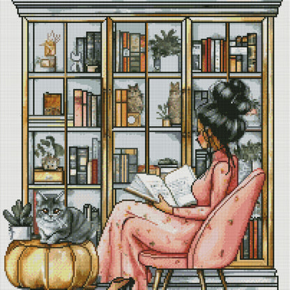 Cozy Chapters (FD) 50x50cm 🔘🔲