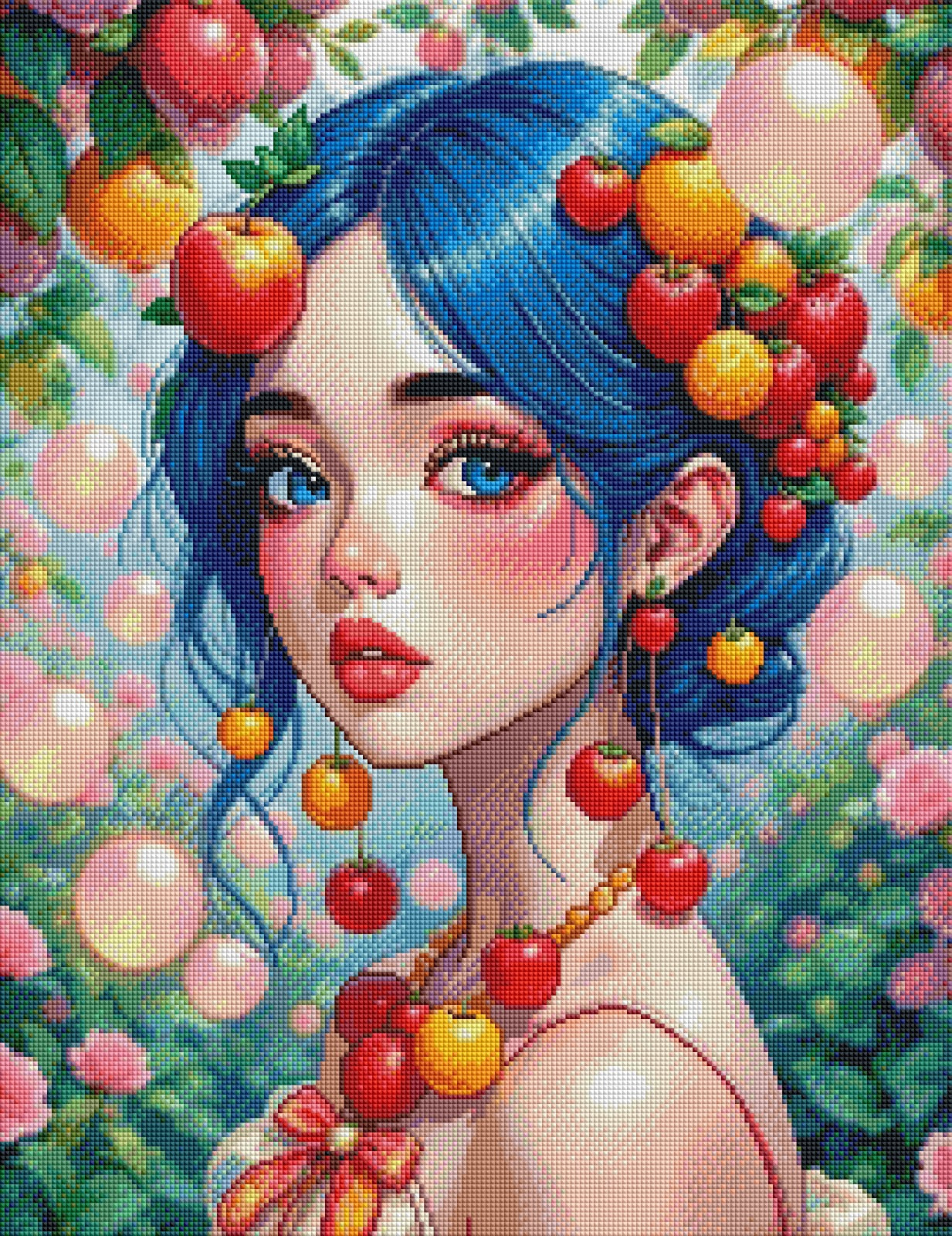 Fruit Garden Muse (FD+AB) 50x65cm 🔘🔲