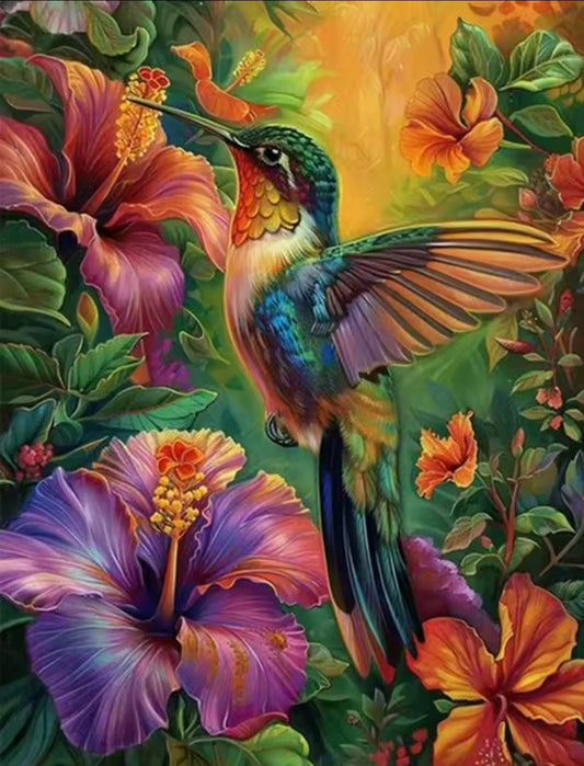 Radiant Hummingbird Garden (4FD+4AB)