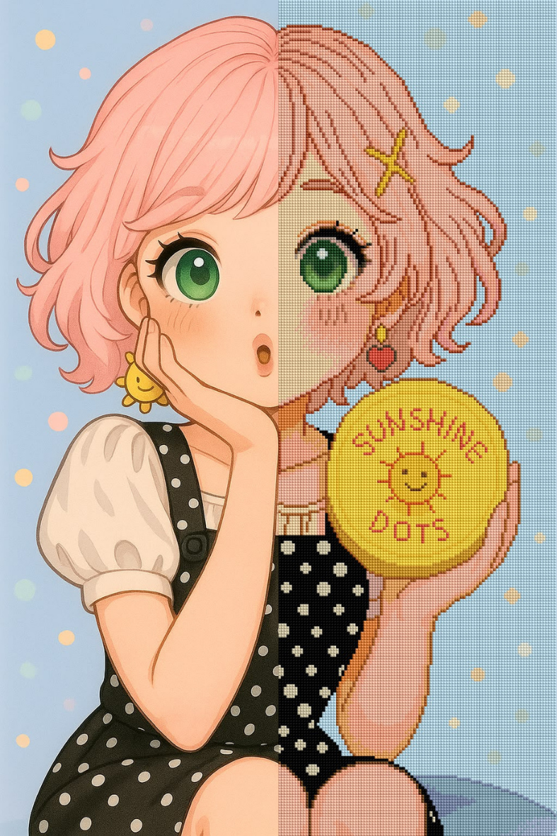 Surprise Girl | Diamond Painting