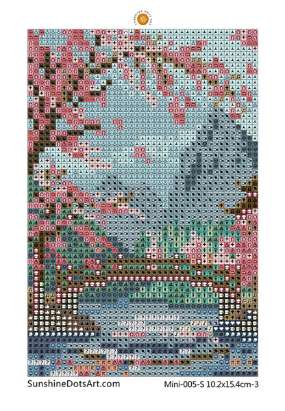 MINI - Months of the Year (AB) 10.2 × 15.4 cm - Square Drills