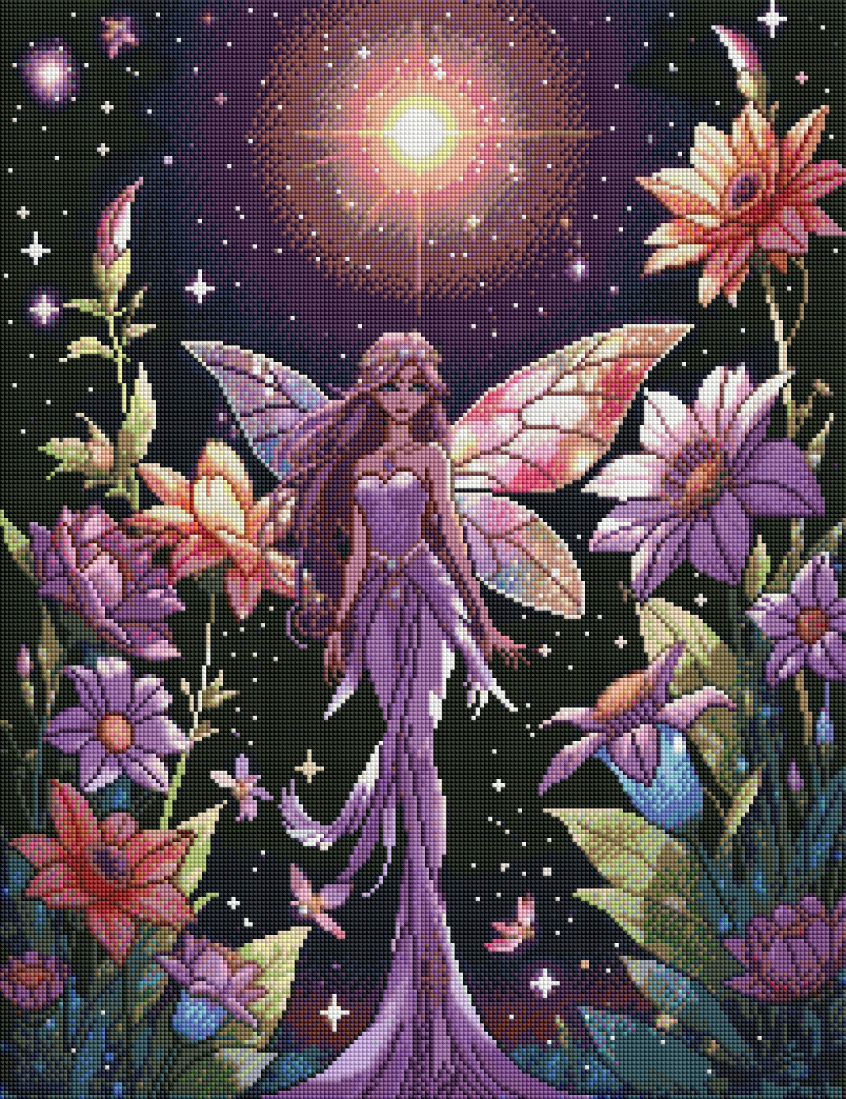 Celestial Garden Fairy (FD+AB) 50x65cm 🔘🔲