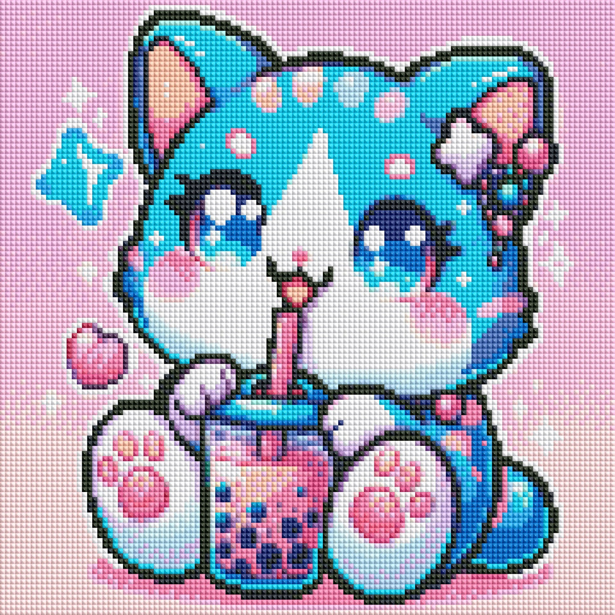 Sweetness Kitty (100% FD) 30x30cm 🔘🔲