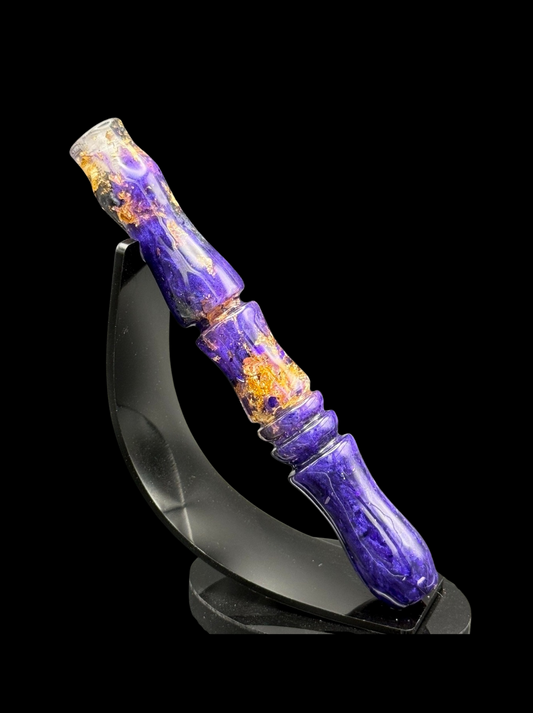Amethyst Ember Resin Pen