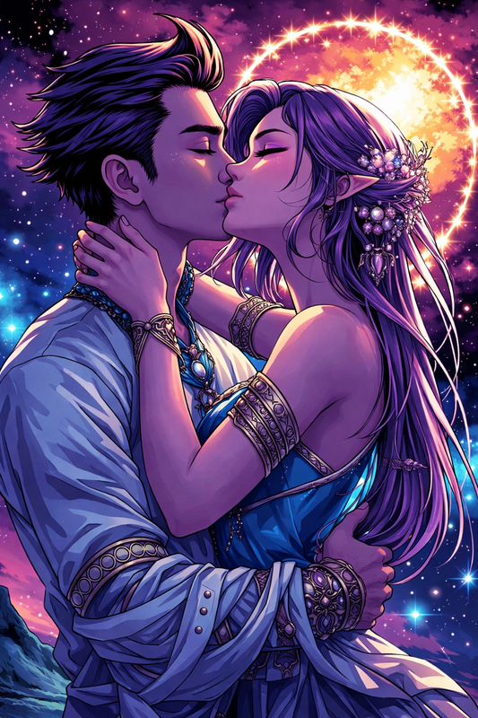 Celestial Kiss (FD+AB+Crystal) 50x70cm 🔘🔲