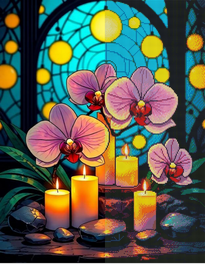 Serenity in Bloom (FD+AB) 50x65cm 🔘🔲