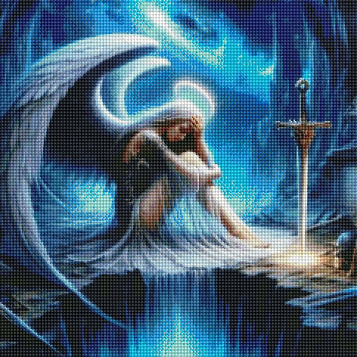 Fallen Angel’s Lament (FD+Crystal) 60x60cm 🔘🔲