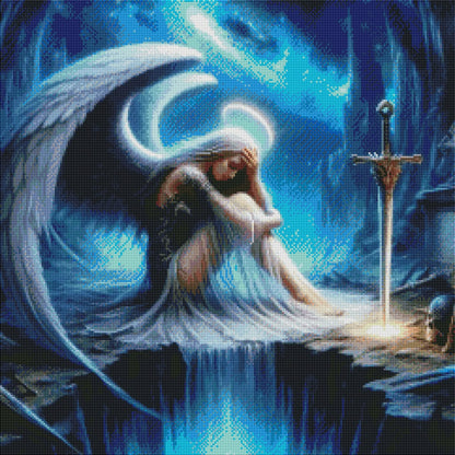Fallen Angel’s Lament (FD+Crystal) 60x60cm 🔘🔲